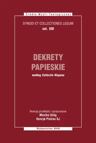 Okładka: Dekrety papieskie