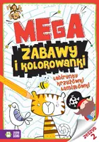 Okładka: Megazabawy i kolorowanki. Zeszyt 2