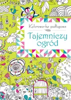 Okładka: Kolorowanka podłogowa. Tajemniczy ogród