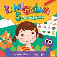 Okładka: Łamigłówki 5-letniej główki. Bawię się i rozwiązuję