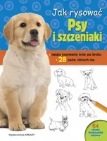 Okładka: Jak rysować. Psy i szczeniaki