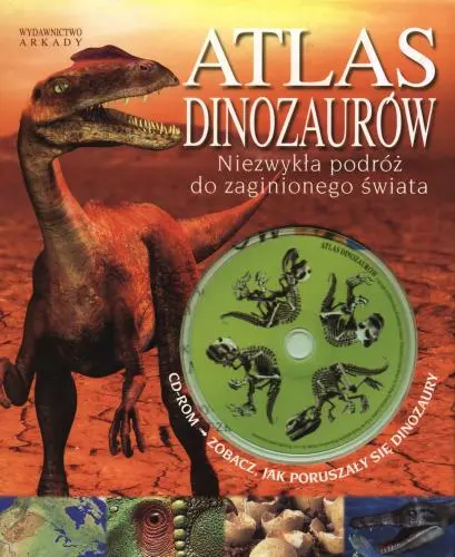 Okładka: Atlas dinozaurów