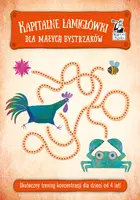 Okładka: Kapitan Nauka. Kapitalne łamigłówki dla małych bystrzaków