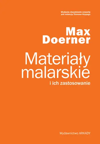 Okładka: Materiały malarskie i ich zastosowanie