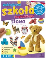 Okładka: Naklejkowa szkoła angielskiego. Moje słówka.