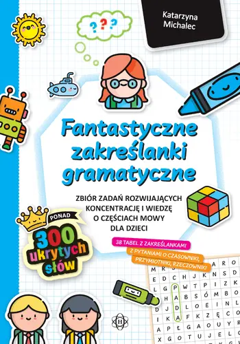 Okładka: Fantastyczne zakreślanki gramatyczne