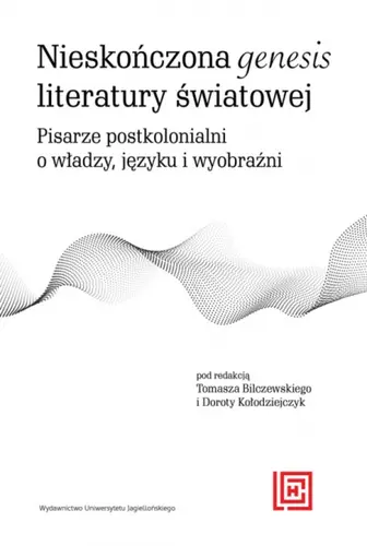 Okładka: Nieskończona genesis literatury światowej