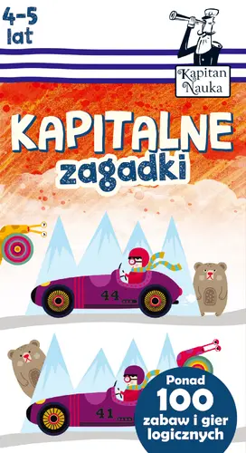 Okładka: Kapitalne zagadki (4-5 lat)
