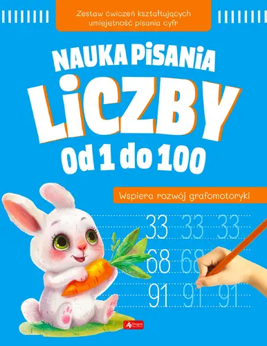 Okładka: Nauka pisania. Liczby od 1 do 100