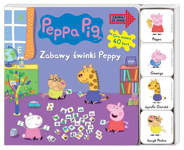 Okładka: Peppa Pig. Zagraj Ze Mną. Zabawy świnki Peppy