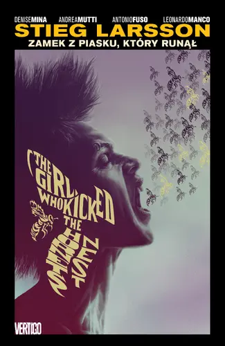 Okładka: Zamek z piasku który runął - Komiks