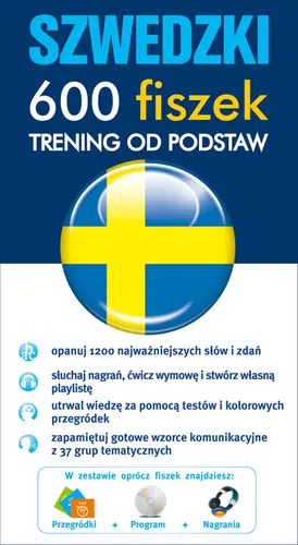 Okładka: Szwedzki 600 fiszek Trening od podstaw