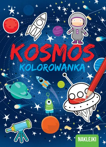 Okładka: Kolorowanki Kosmos
