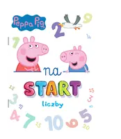 Okładka: Peppa Pig. Na start… Liczby