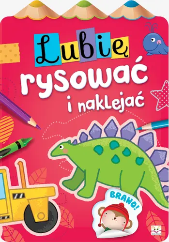 Okładka: Lubię rysować i naklejać