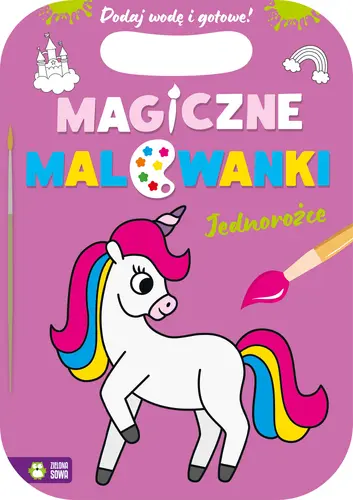Okładka: Magiczne malowanki. Jednorożce