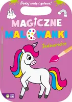 Okładka: Magiczne malowanki. Jednorożce