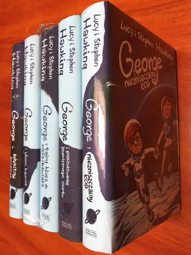 Okładka: PAKIET George /Kod, Kosmos, Klucz, Wybuch, księżyc/