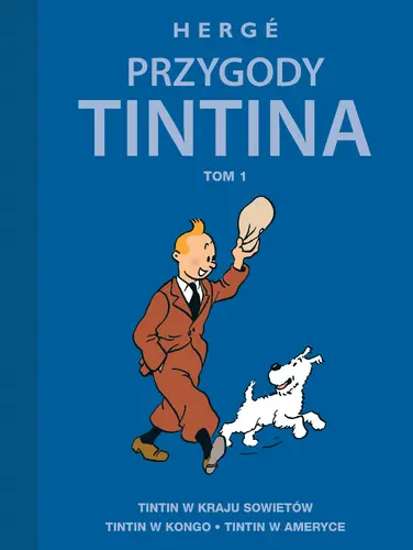 Okładka: Przygody Tintina. Tom 1