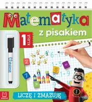 Okładka: Matematyka z pisakiem. Klasa 1 Liczę i zmazuję