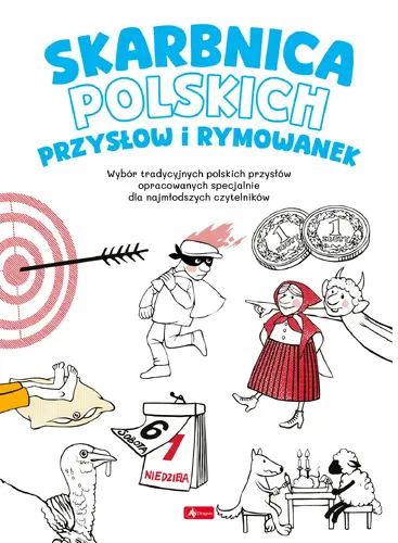 Okładka: Skarbnica polskich przysłów i rymowanek