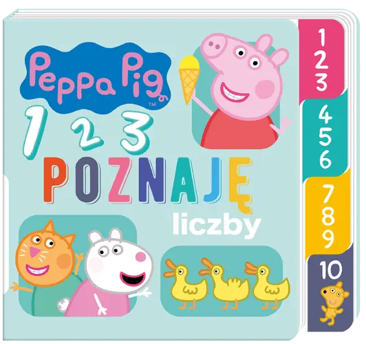 Okładka: Peppa Pig. Poznaję… Liczby