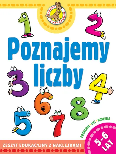 Okładka: Zabawy z kangurkiem. Poznajemy liczby