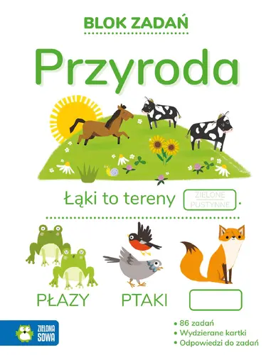 Okładka: Blok zadań. Przyroda
