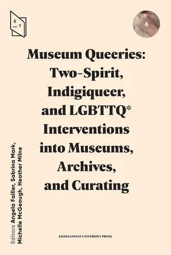 Okładka: Museum Queeries: Two-Spirit, Indigiqueer, and LGBTTQ* Interventions into Museums, Archives, and Curating