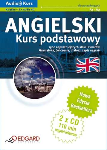 Okładka: Angielski - Kurs Podstawowy (CD w komplecie)