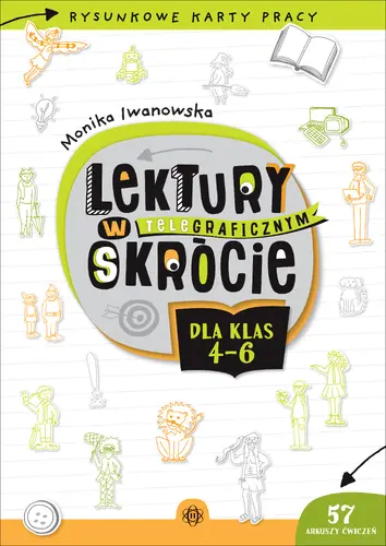 Okładka: Lektury w teleGRAFICZNYM skrócie dla klas 4–6