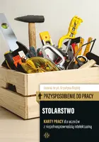 Okładka: Przysposobienie do pracy. Stolarstwo. Karty pracy