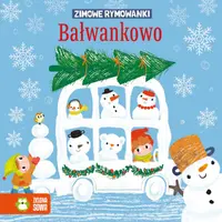 Okładka: Zimowe rymowanki. Bałwankowo