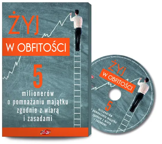 Okładka: Żyj w obfitości