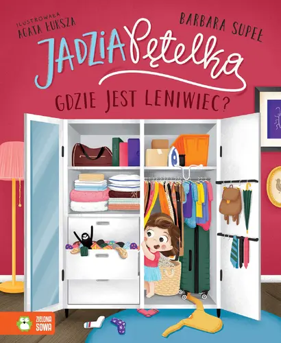 Okładka: Jadzia Pętelka. Gdzie jest leniwiec?