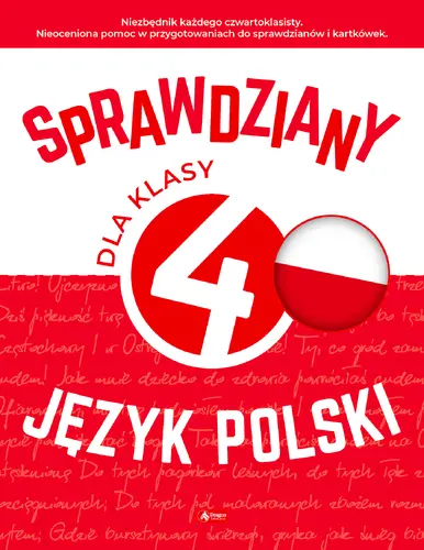 Okładka: Sprawdziany dla klasy 4. Język Polski