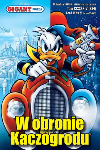 Okładka: Gigant Poleca. W obronie Kaczogrodu. Tom 1/2022