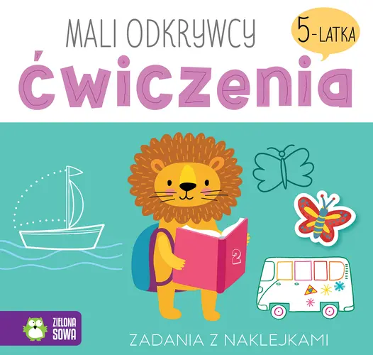 Okładka: Mali odkrywcy. Ćwiczenia 5-latka