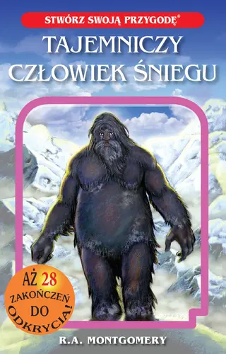 Okładka: Tajemniczy Człowiek Śniegu /NB/