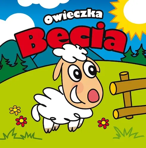 Okładka: Owieczka Becia. Mini Zwierzątka