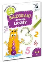 Okładka: Bazgraki poznają LICZBY 4-6 lat