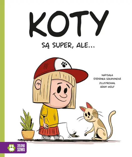 Okładka: Koty są super, ale…