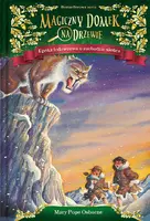 Okładka: Magiczny domek na drzewie Epoka lodowcowa o zachodzie słońca