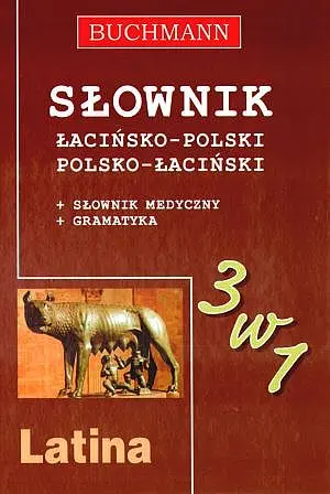 Okładka: Słownik 3w1 łacińsko - polski polsko - łaciński