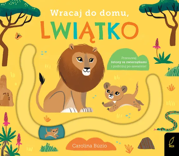 Okładka: Wracaj do domu, lwiątko