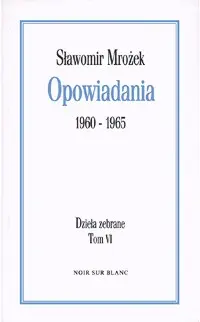 Okładka: Opowiadania 1960-1965
