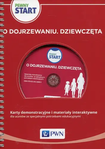Okładka: Pewny start O dojrzewaniu Dziewczęta Karty demonstracyjne i materiały interaktywne + CD