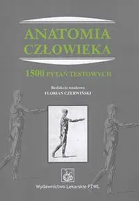 Okładka: Anatomia człowieka 1500 pytań testowych