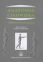 Okładka: Anatomia człowieka 1500 pytań testowych