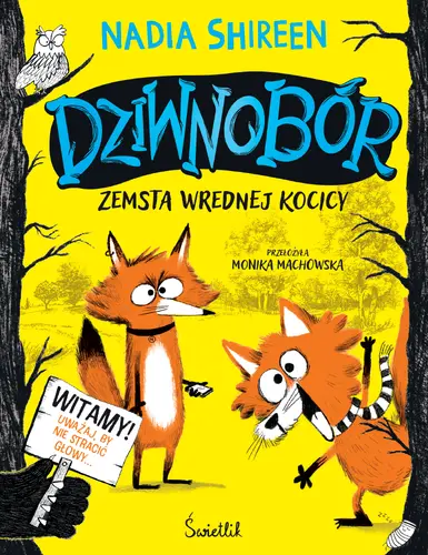 Okładka: Zemsta wrednej kocicy. Dziwnobór. Tom 1